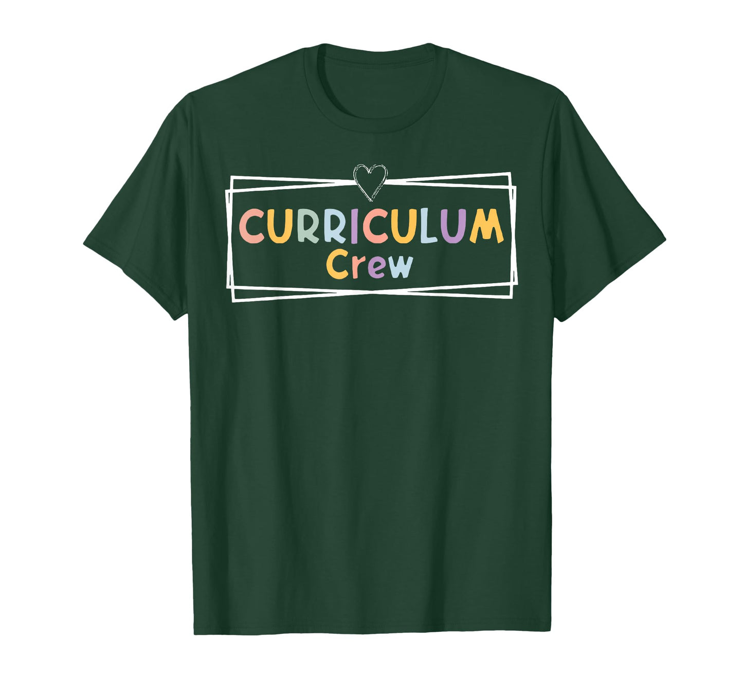 Retro Curriculum Crew Instructional Coordinator Prek Teacher T-Shirt
