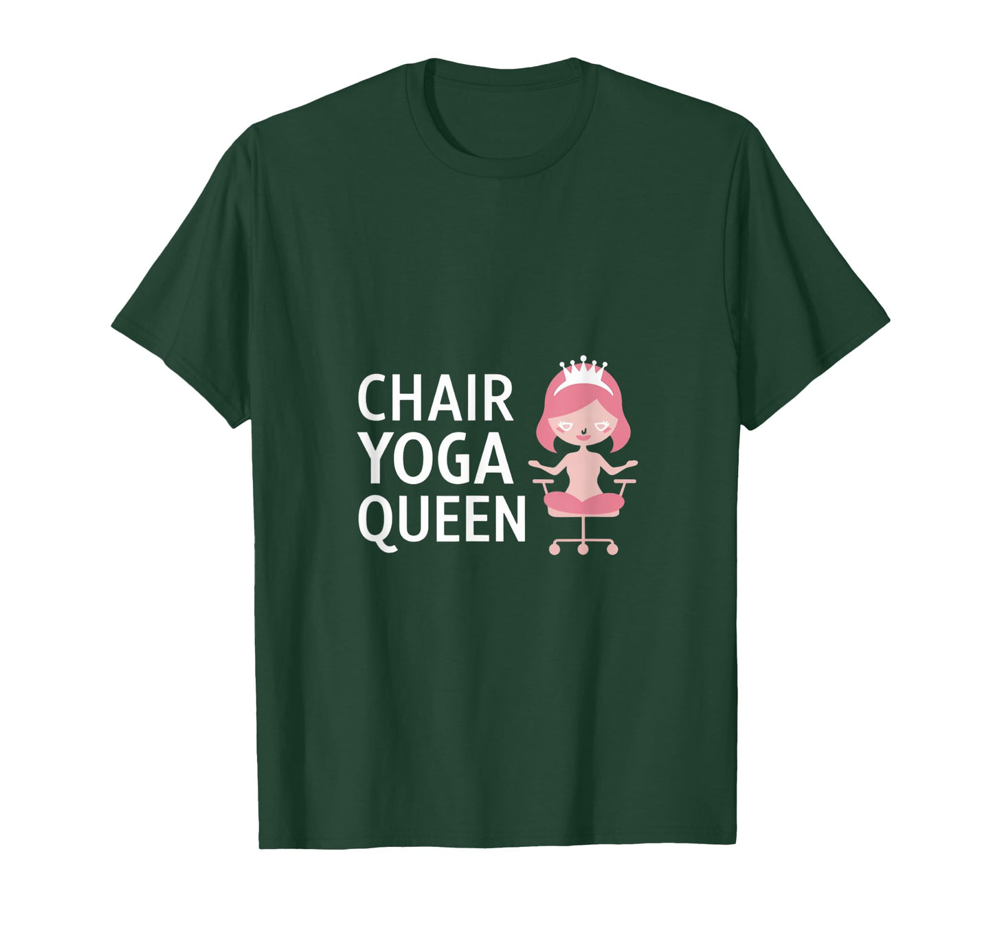 Chair Yoga Queen I Love Chair Yoga T-Shirt