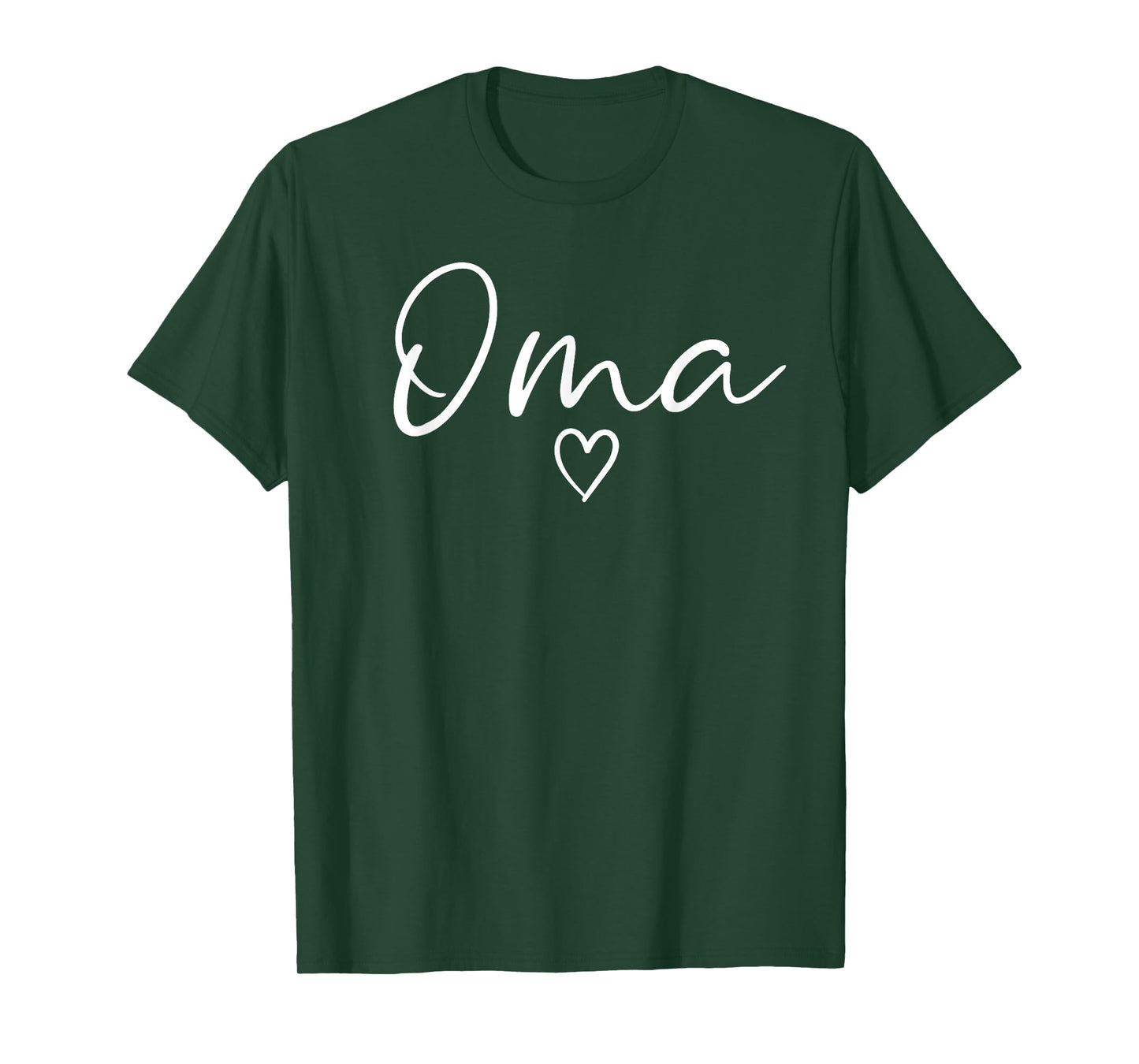 Oma Gifts For Women Grandma Heart Mother's Day Oma T-Shirt