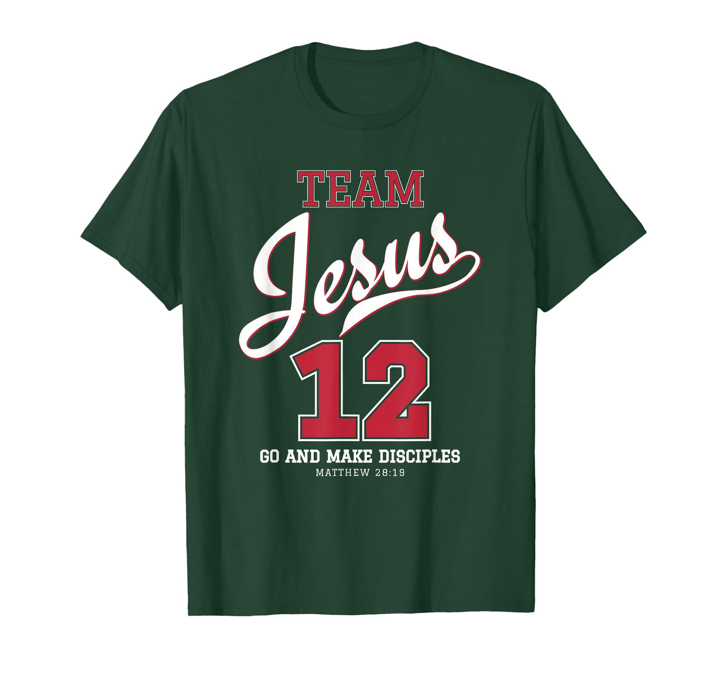 Jesus and Baseball Team Jesus T-shirt Christian shirts T-Shirt