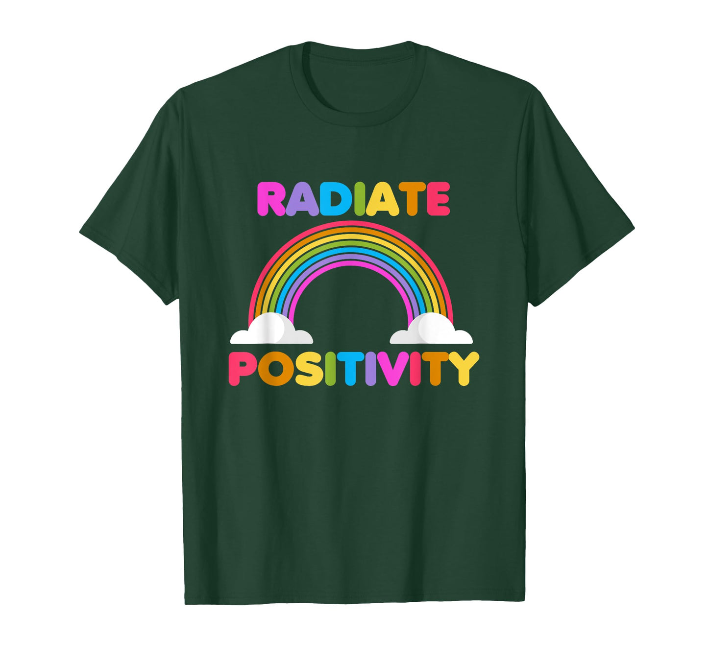 Radiate Positivity Shirt meditation & Inspirational Yoga Tee