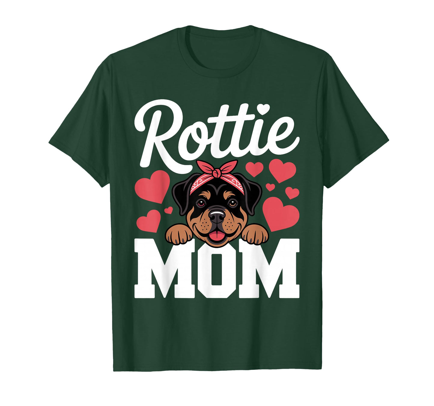 Best Rottweiler Design for Women Girls Rottie Dog Rottweiler T-Shirt
