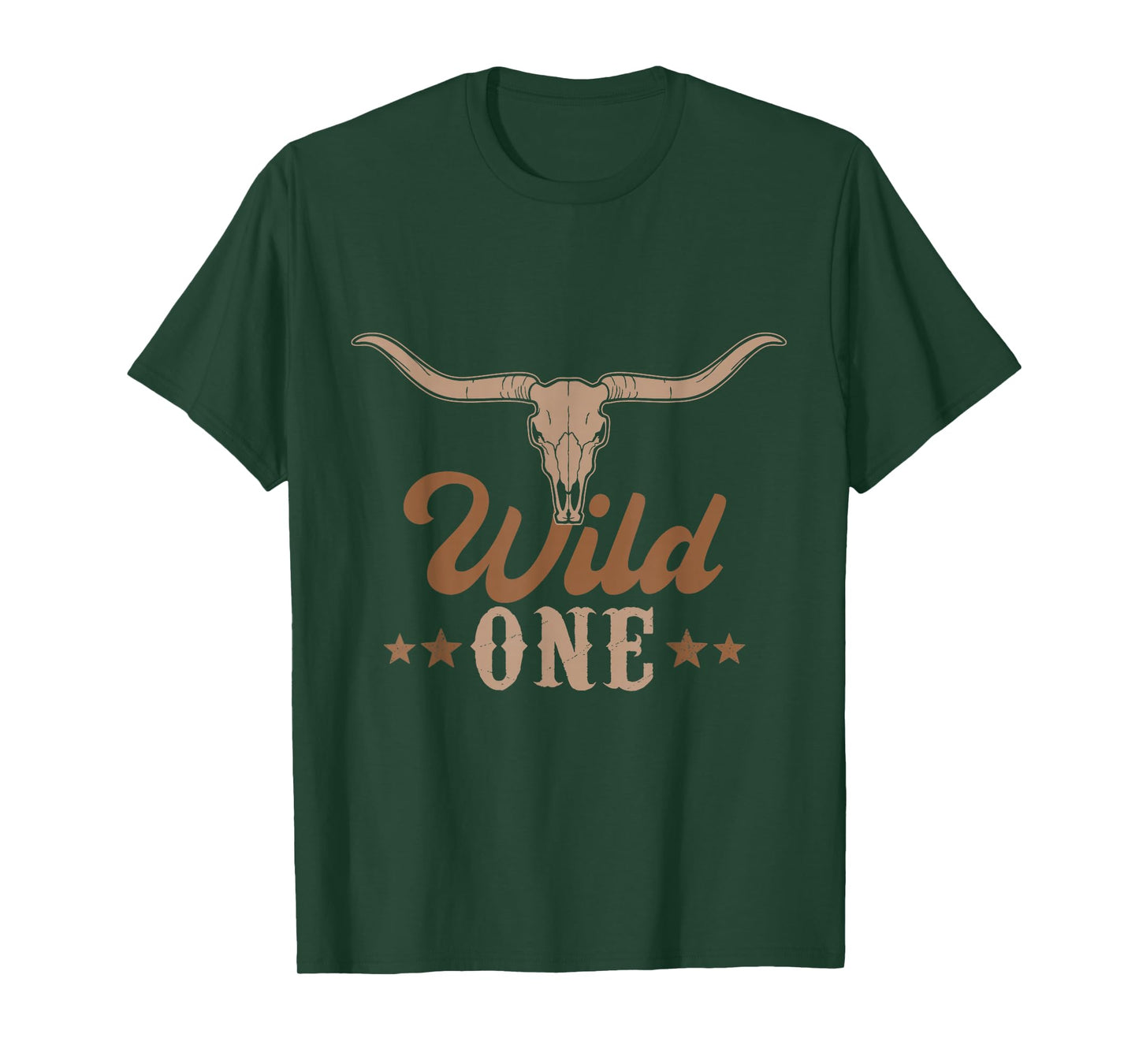 Wild One Cowboy Western Rodeo First Birthday Party Matching T-Shirt