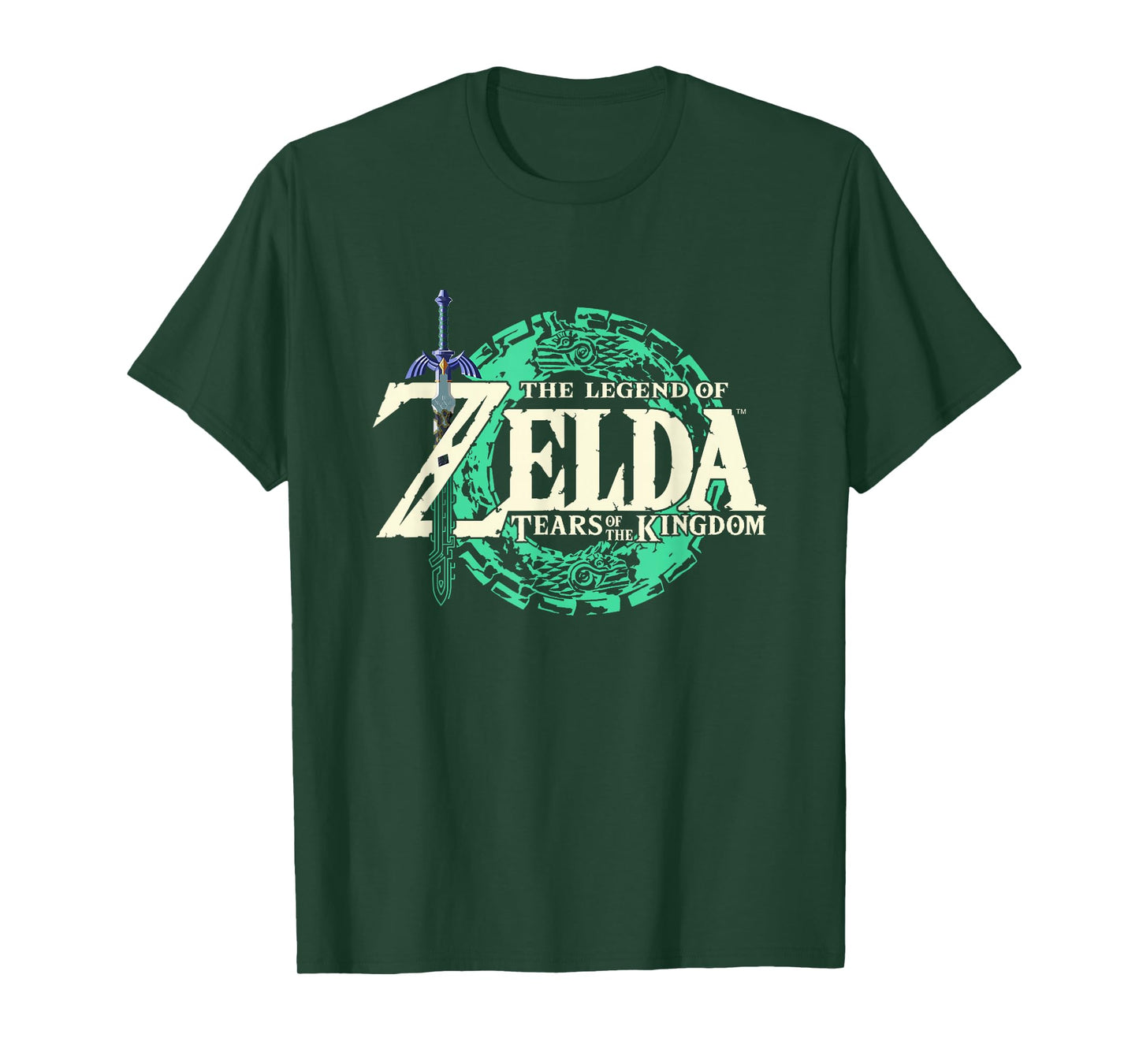 The Legend of Zelda Tears of the Kingdom Hyrule Front & Back T-Shirt