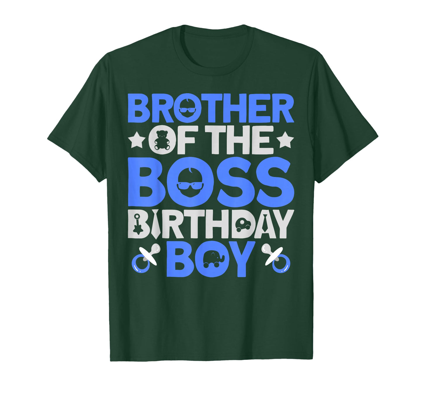 Brother Of The Boss Birthday Party Outfit Like A Boss Bro T-Shirt