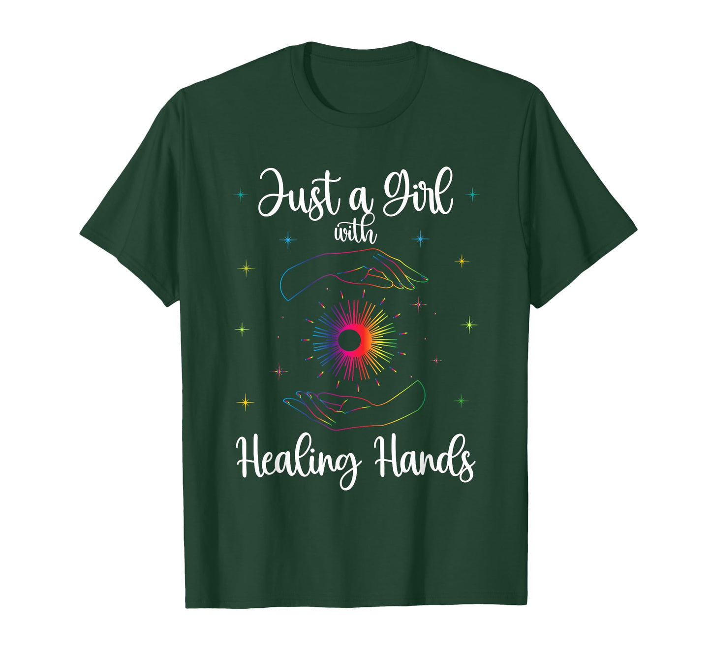 Massage Therapist Just a Girl with Healing Hands T-Shirt