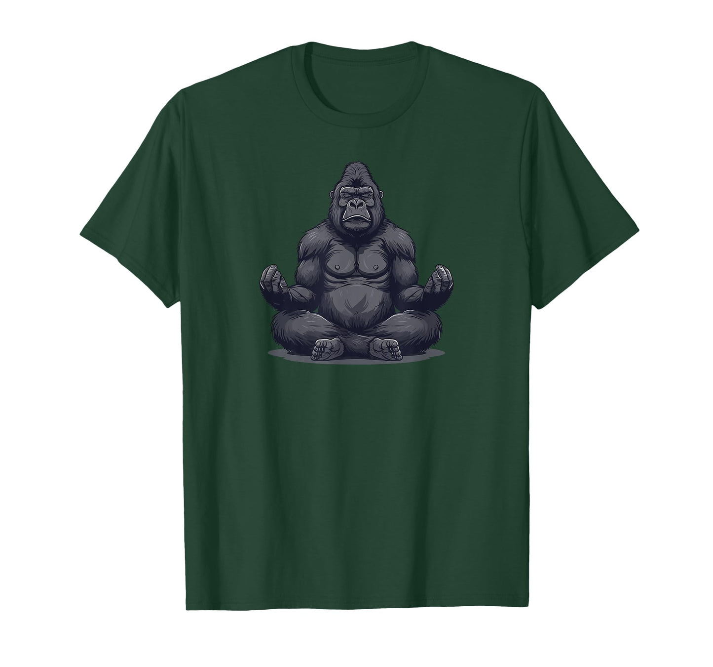 Gorilla Yoga Relax Silverback Gorilla T-Shirt