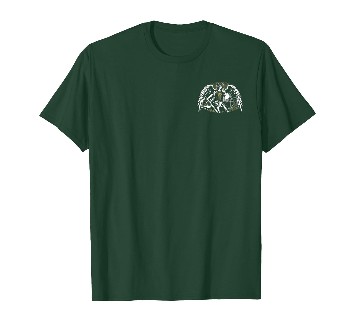 Saint Michael Archangel Prayer Catholic Christian 2 Sides T-Shirt