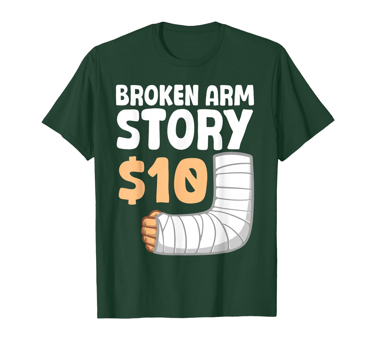 Cool Broken Arm Design For Men Women Kids Elbow Broken Arm T-Shirt