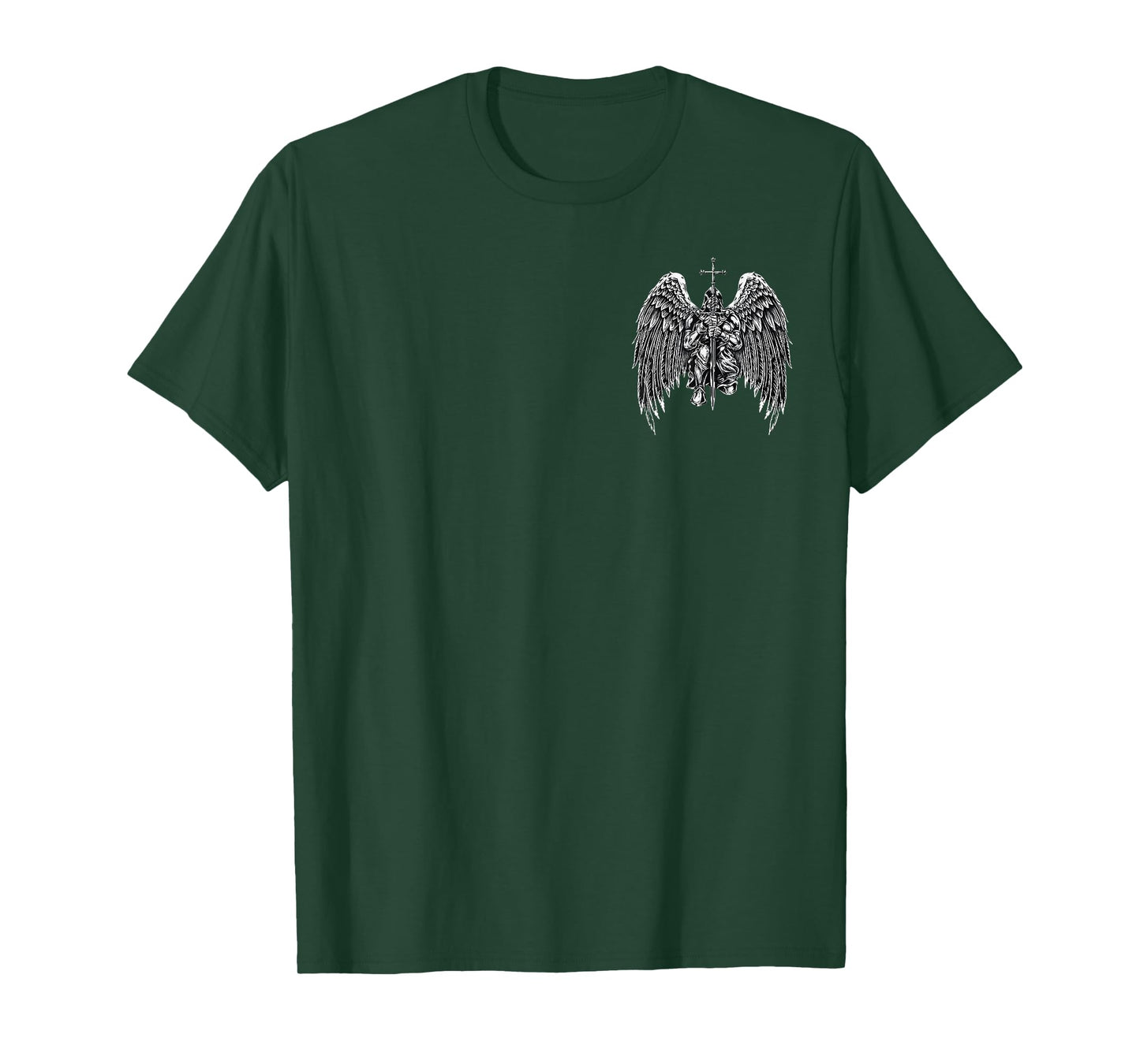 Saint Michael Defend Us In Battle (2 Sides) T-Shirt