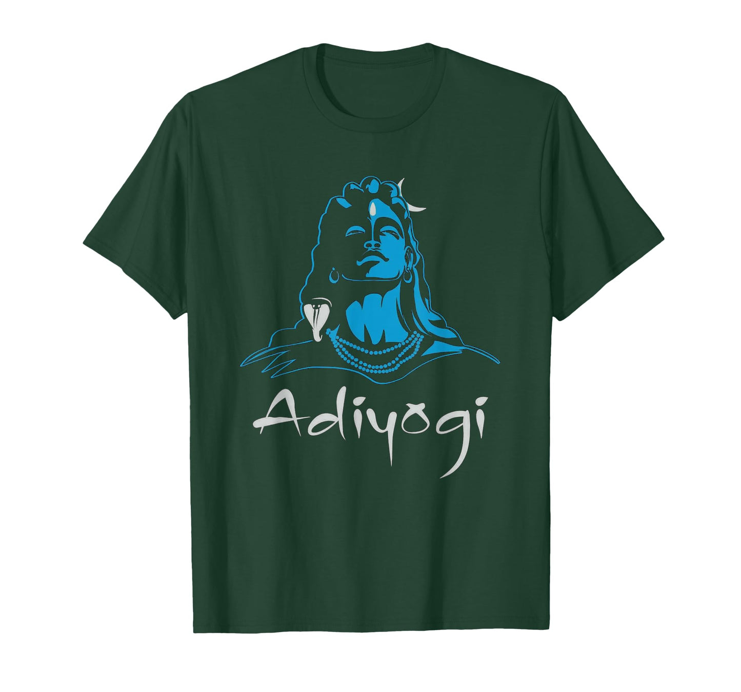 Lord Shiva Hindu God Adiyogi Yoga Meditation Design T-Shirt