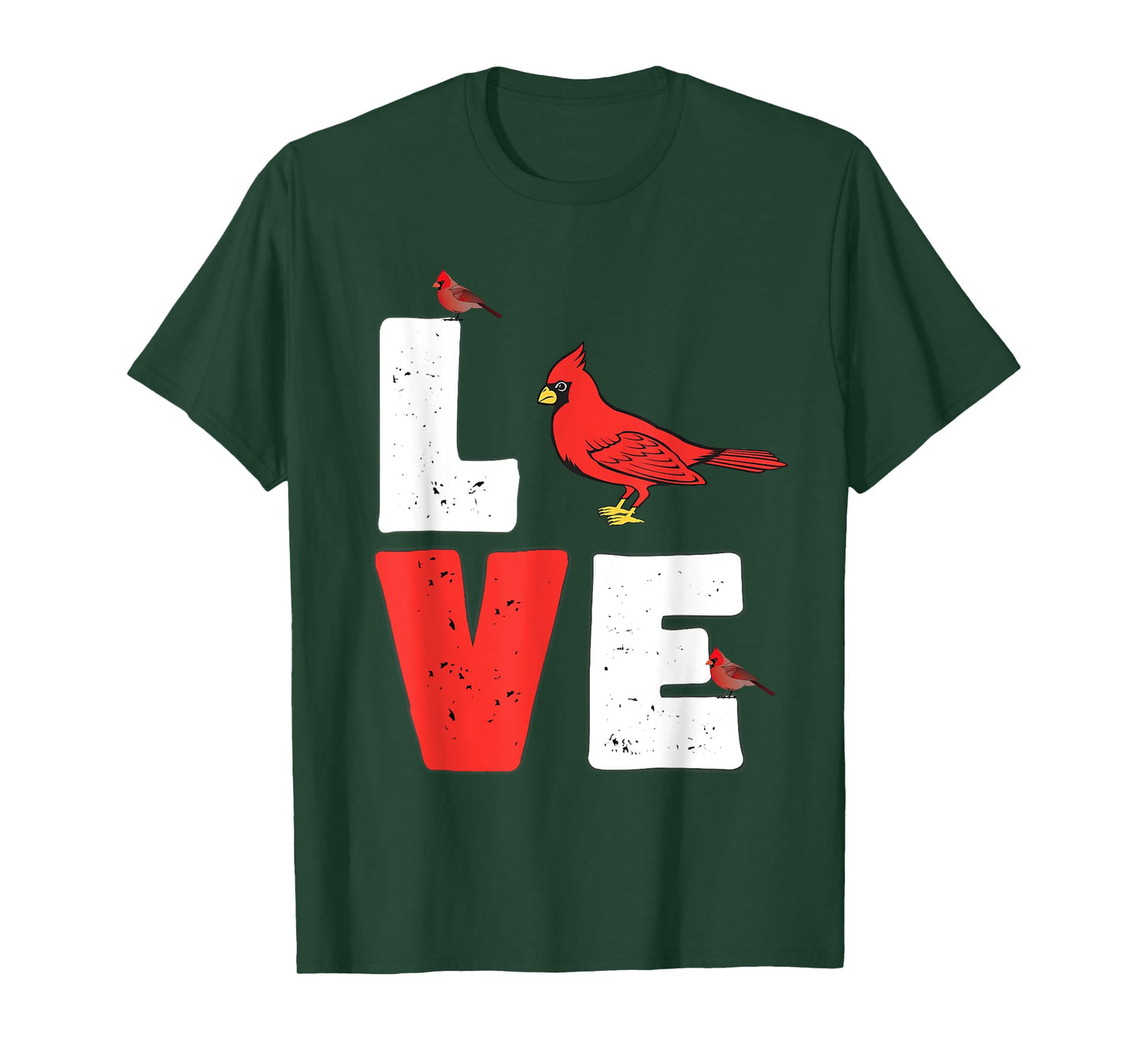 Love Cardinal women Shirt Cardinal Lover men, kids and girls T-Shirt