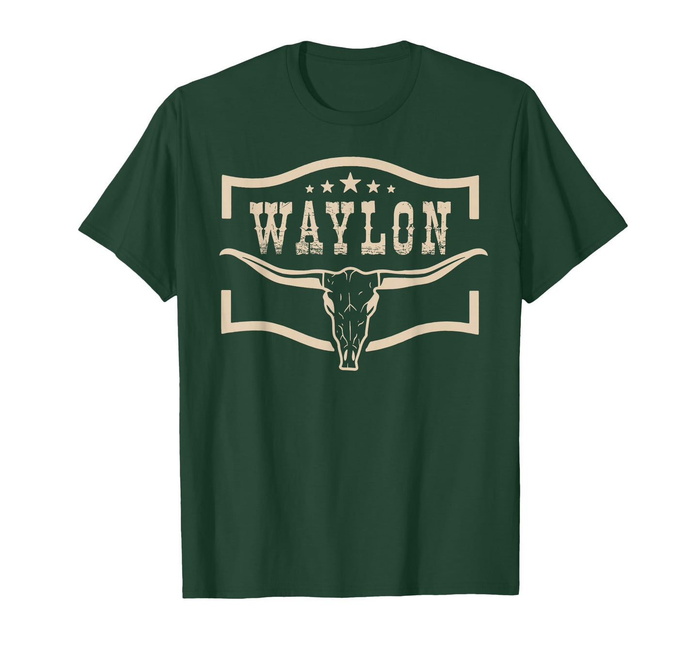 Vintage Waylon Name Personalized Men Women Kids T-Shirt