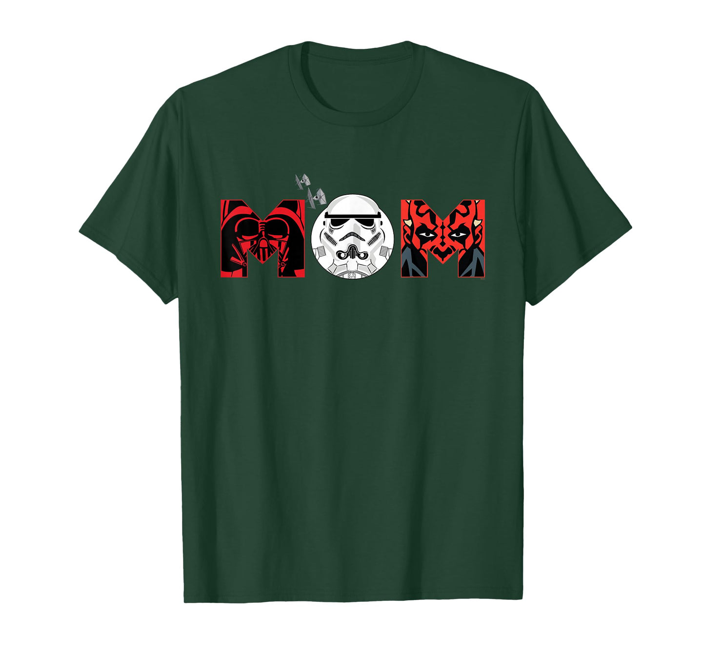 Star Wars Darth Vader Darth Maul Mom Mother’s Day Birthday T-Shirt