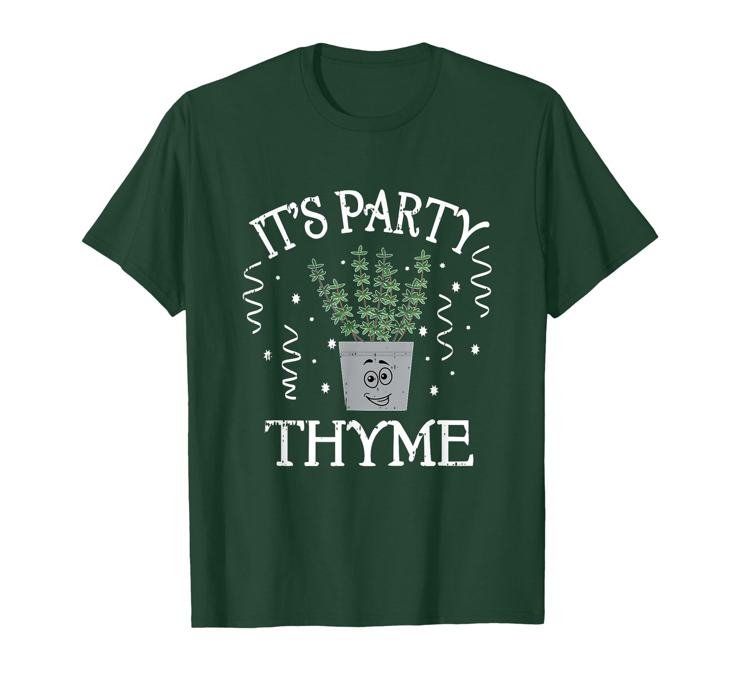 It's Party Thyme Herb Plant Cute Funny Joke Outfit Gift Idea T-Shirt