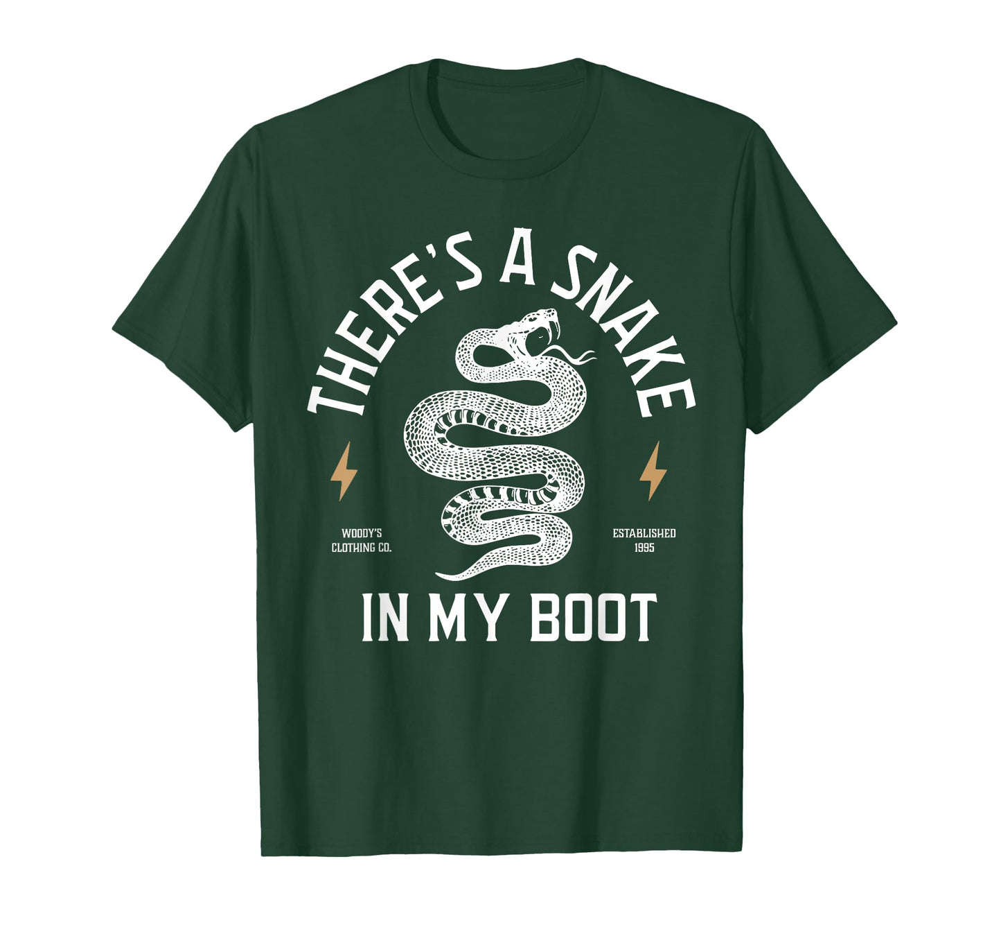 Snake In My Boot Men_ Bella Canvas T-Shirt T-Shirt