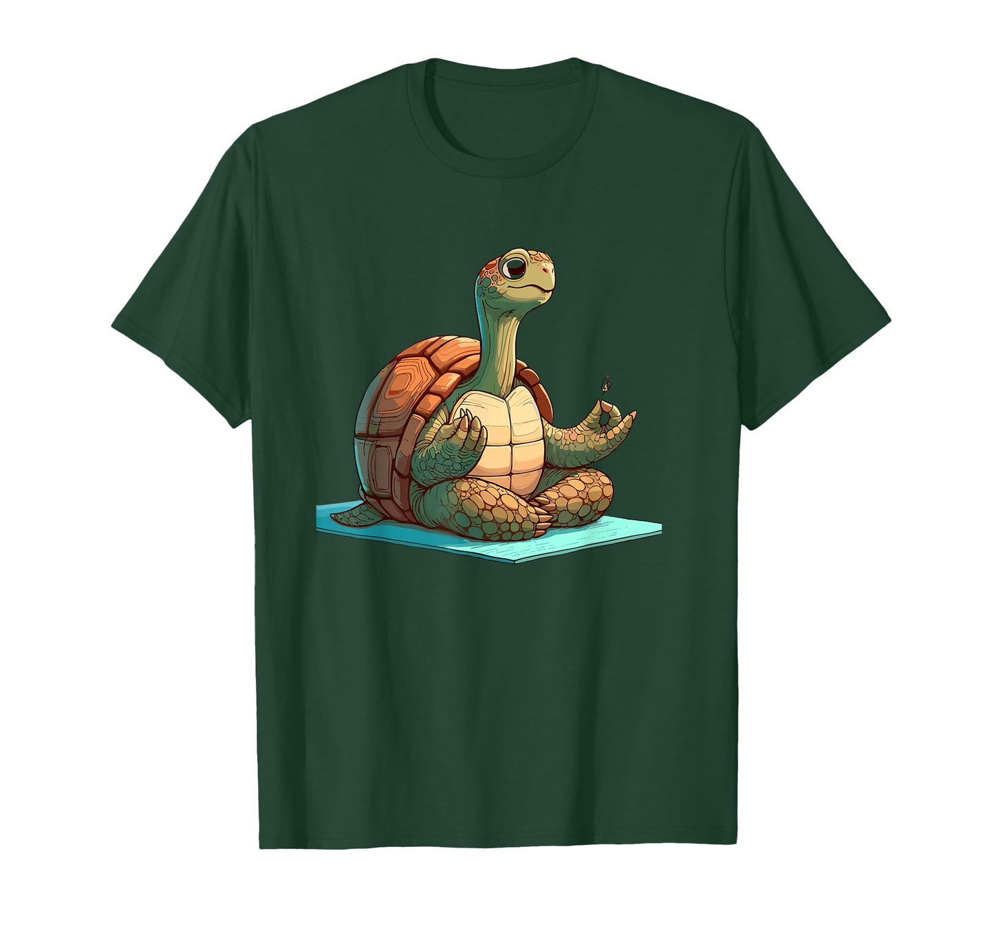 Meditation Tortoise Turtle Yoga Pose Relaxing Animal T-Shirt