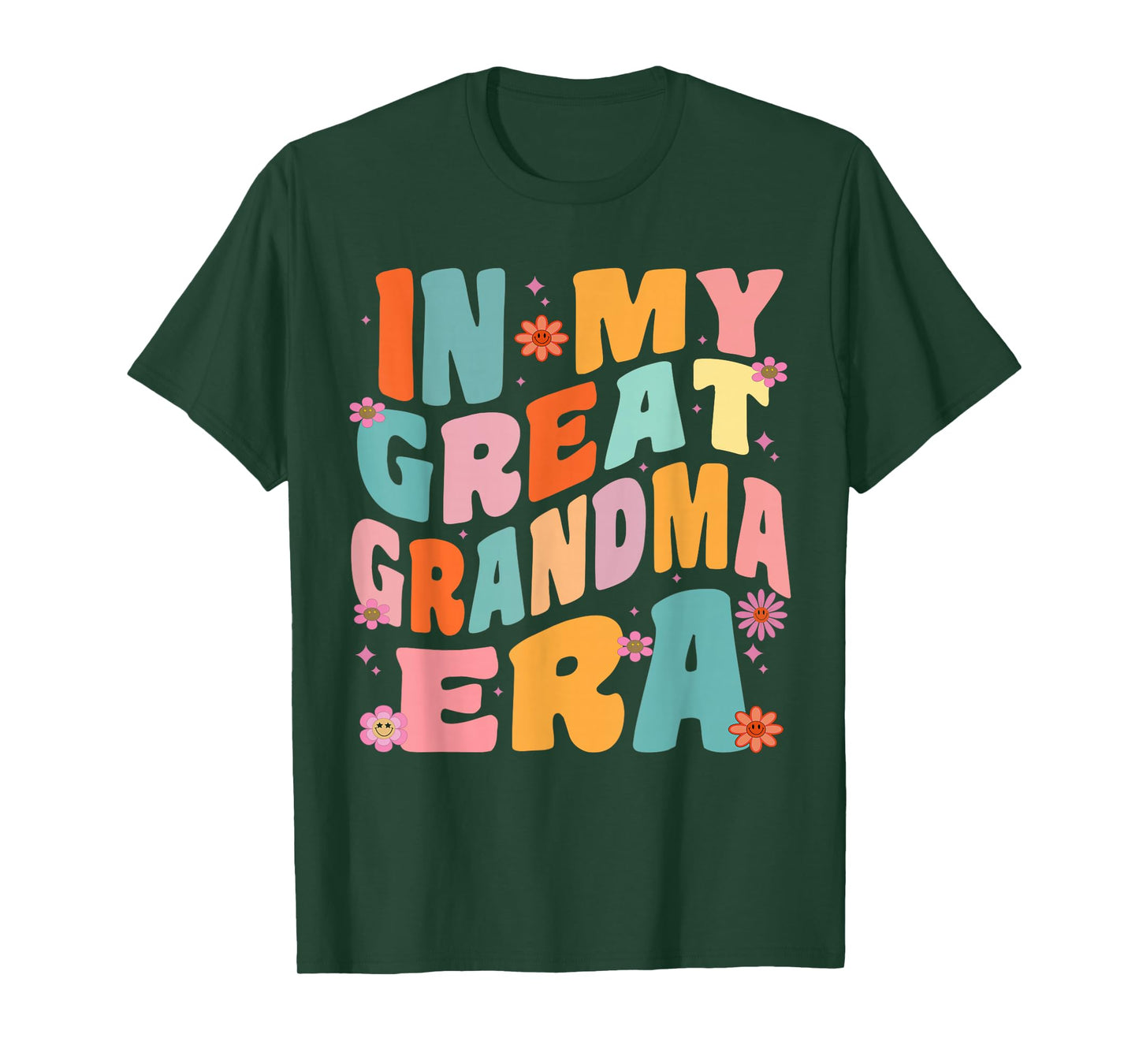 In My Grammy Era Baby Announcement Grandma Mother's Day T-Shirt