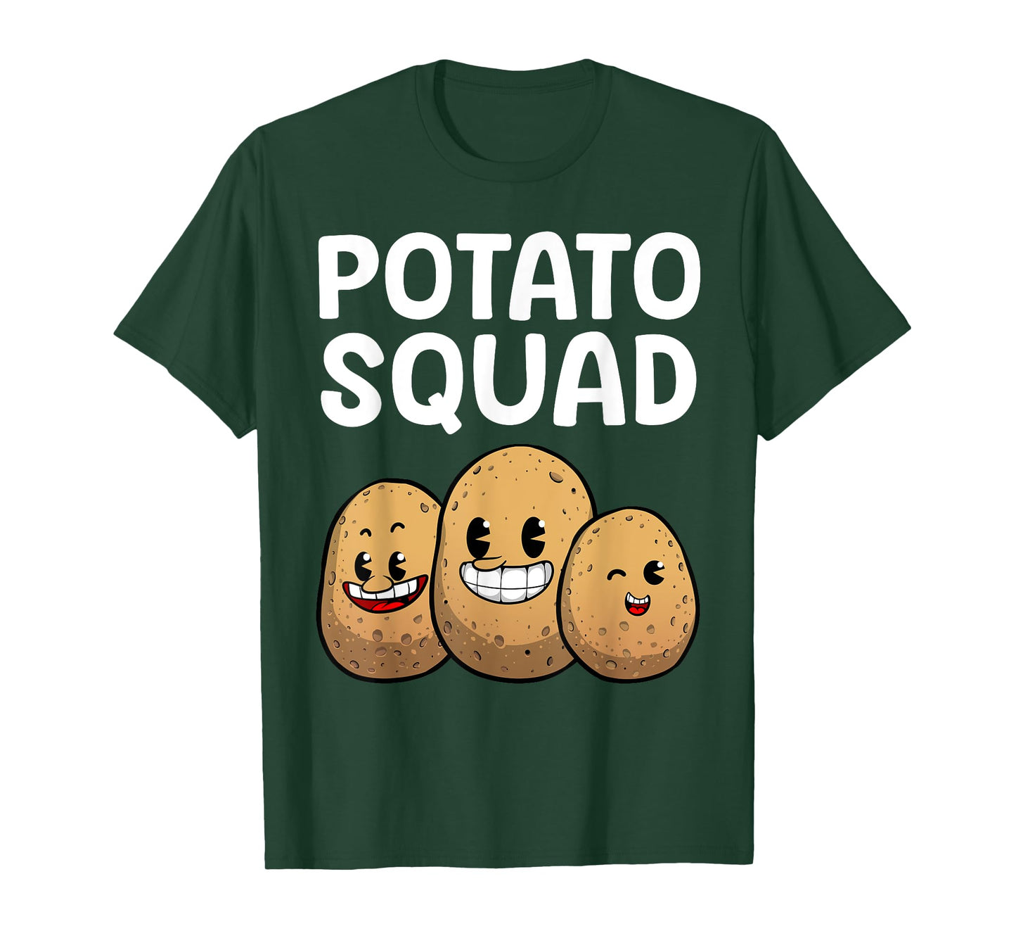 Cute Potato Novelty For Men Women Kid Adult Gag Potato Lover T-Shirt
