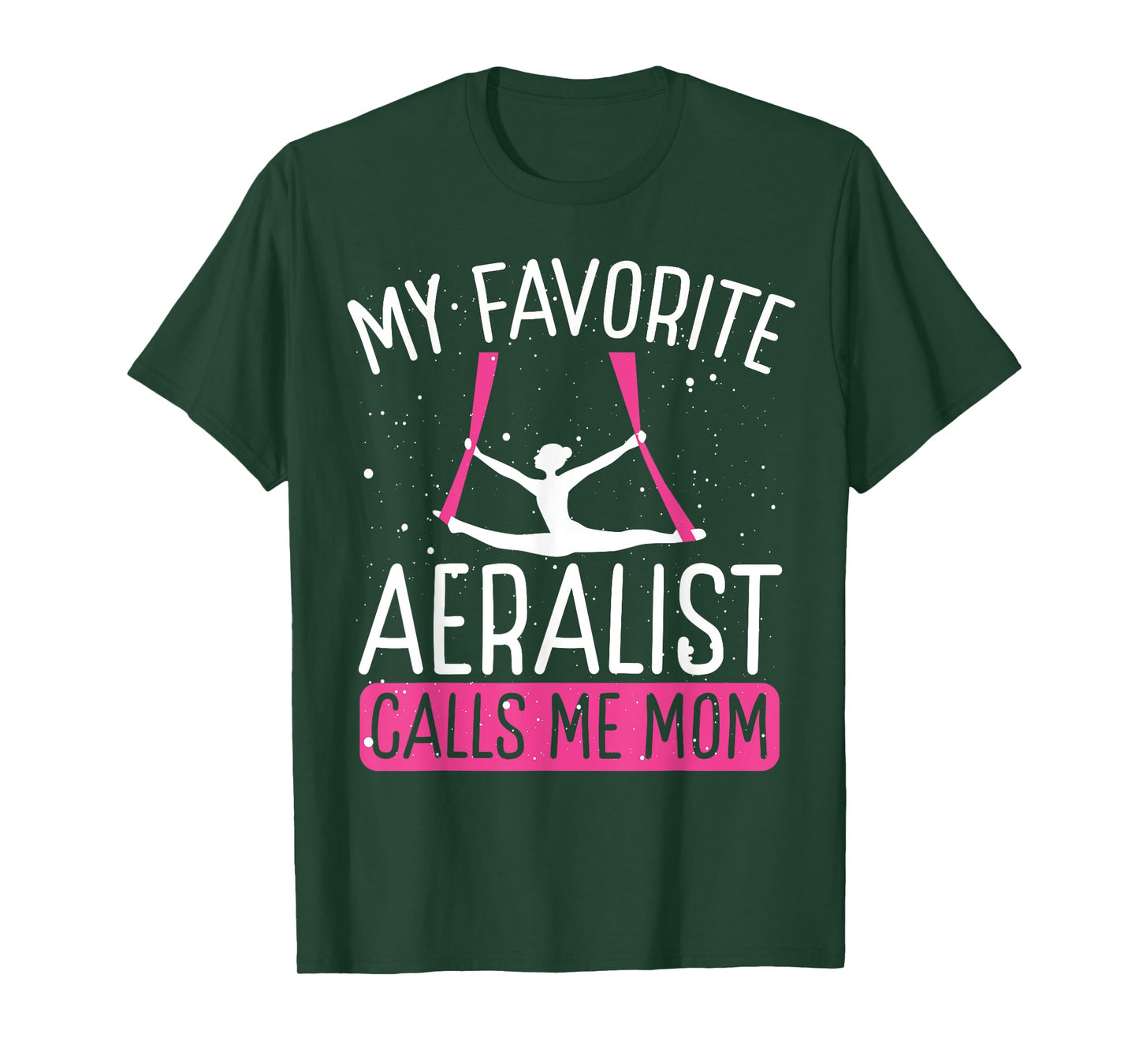 Aerial Silk Dancing Mom Mothers Day Aerial Hoop Aerialist T-Shirt