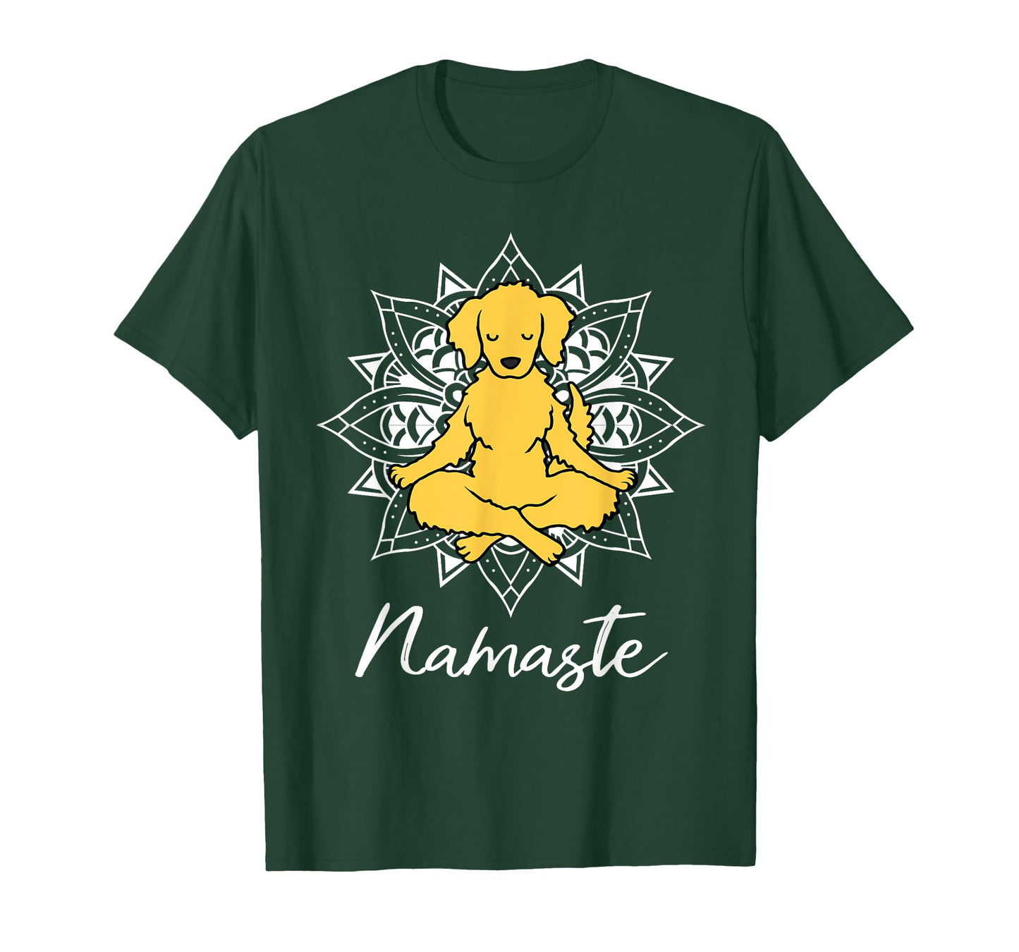 Golden Retriever Yoga for a yoga workout fan T-Shirt
