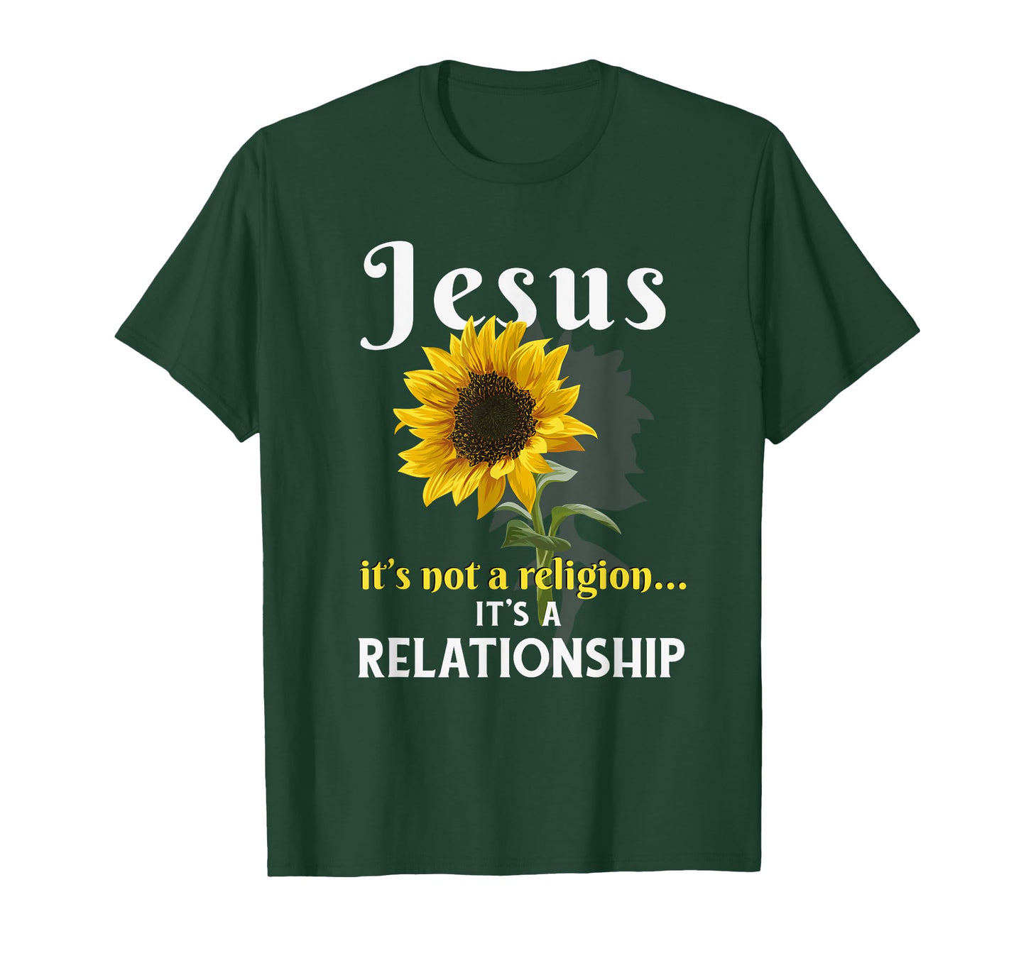 Jesus It is not religion It's a relationship T-Shirt