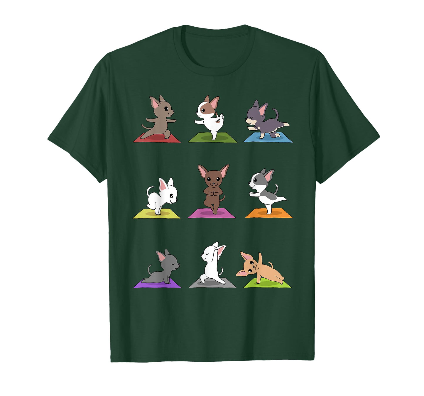 Chihuahua Yoga for a Yoga Workout Fan T-Shirt