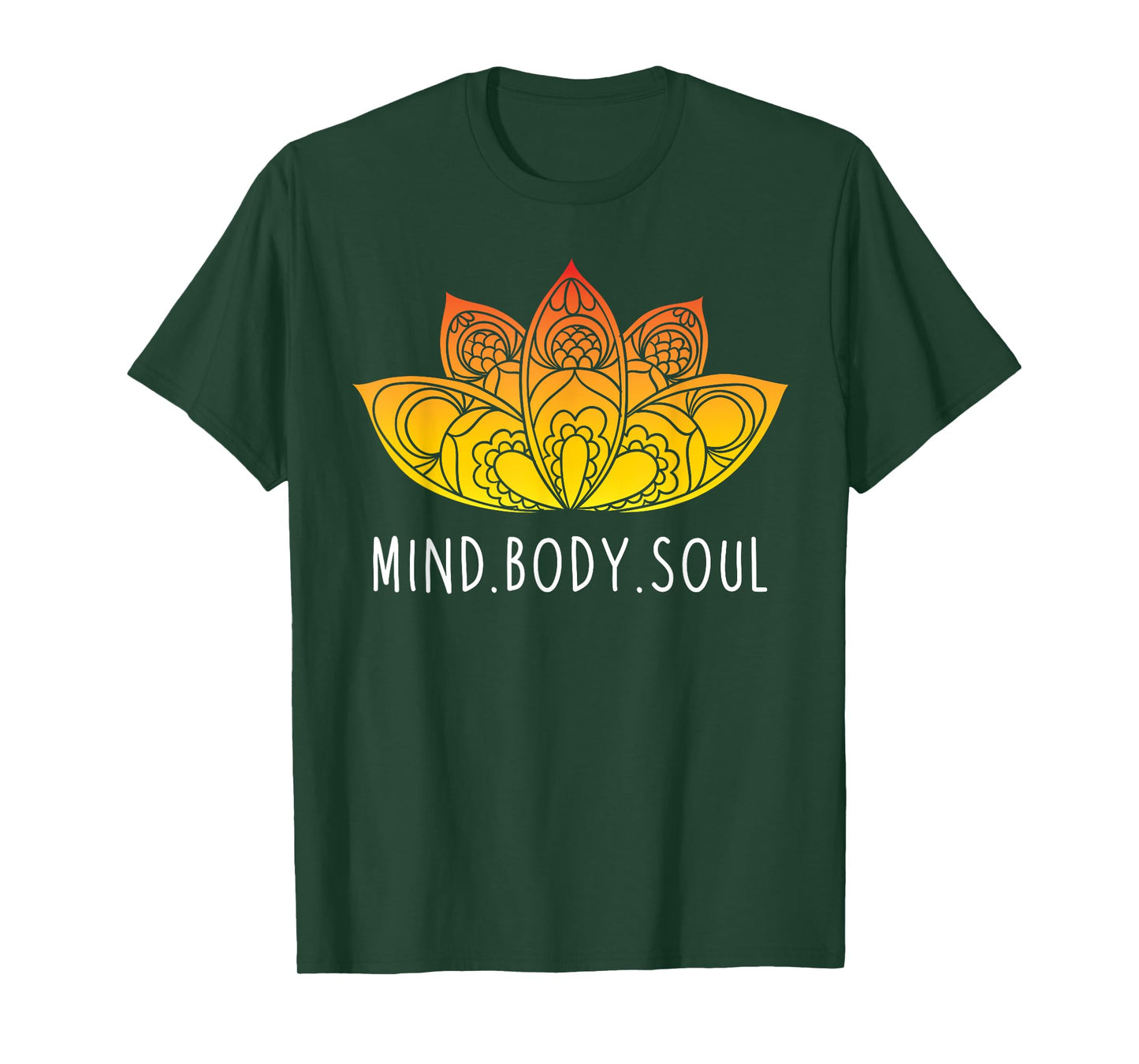 Mind Body Soul Women Meditation Graphic Ideas T-Shirt