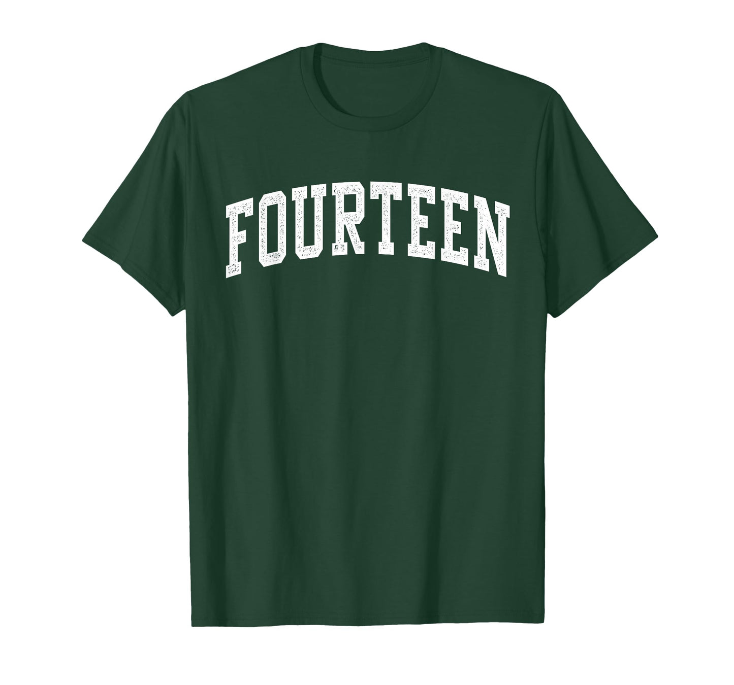 Fourteen Minimalist 14th Birthday Design 14-Year-Old T-Shirt