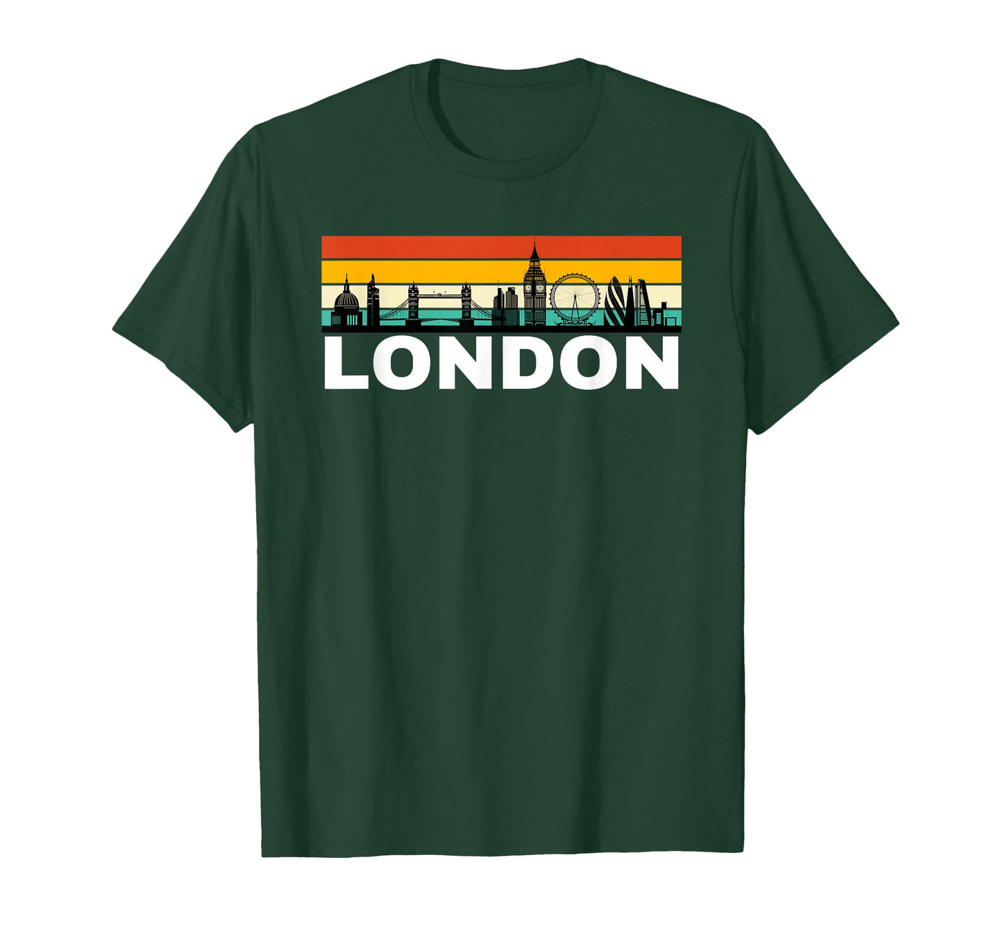 London City England United Kingdom UK Souvenir Travel Retro T-Shirt