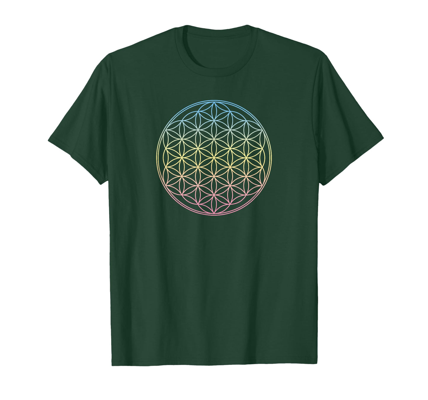 Flower of life, Sacred Geometrie, Yoga, Health, Protection T-Shirt