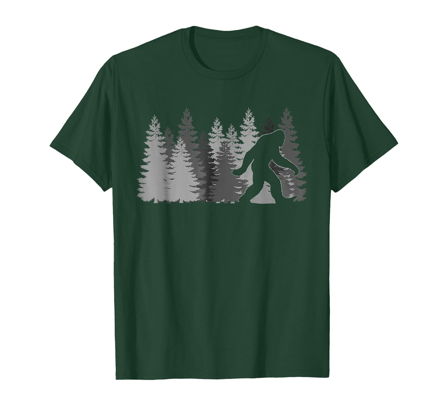 Vintage Bigfoot Sasquatch Gifts Father Day BigFoot Walking T-Shirt