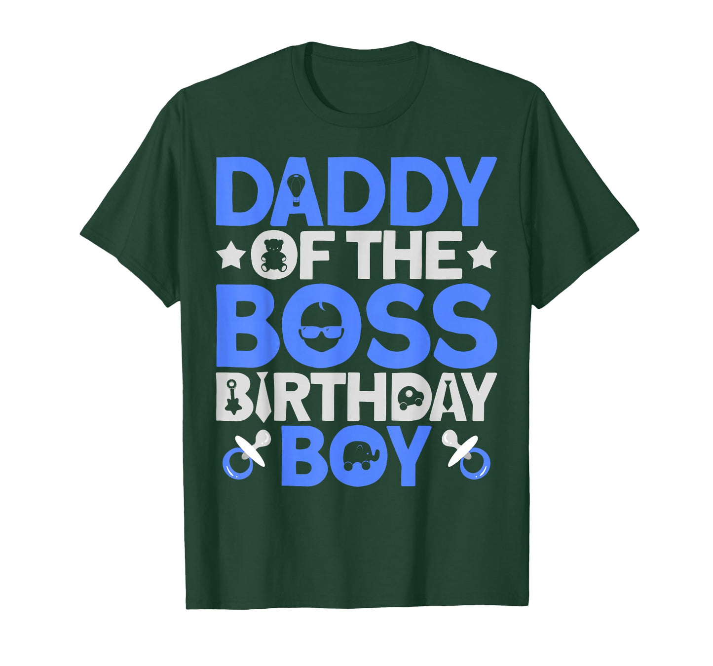 Daddy Of The Boss Birthday Party Outfit Like A Boss Daddy T-Shirt