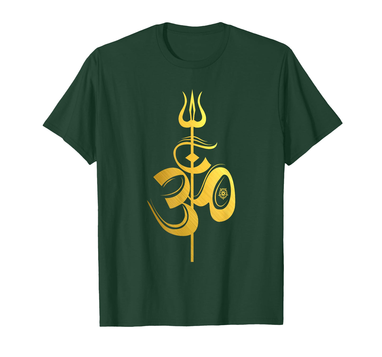 OM-Lord Shiva Divine Spear Trident Trishul T-Shirt T-Shirt