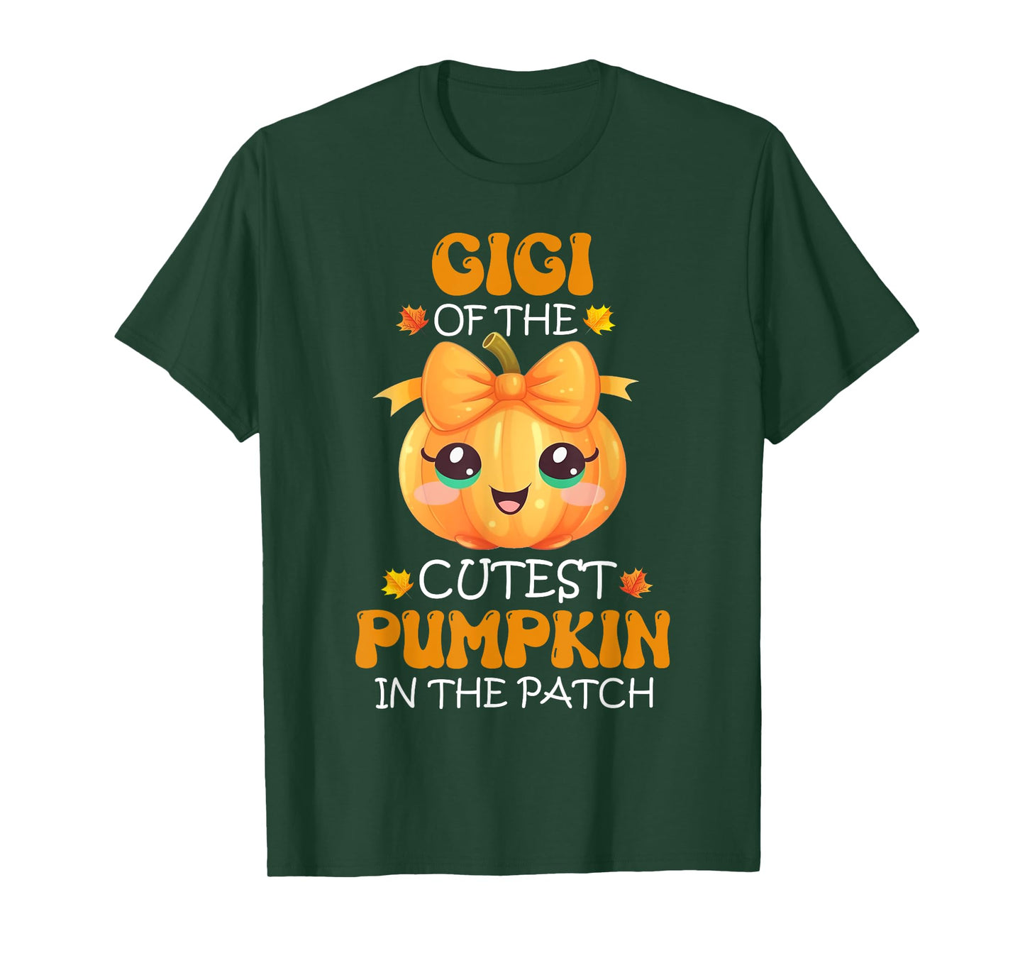 Gigi Of The Cutest Pumpkin In The Patch Halloween T-Shirt