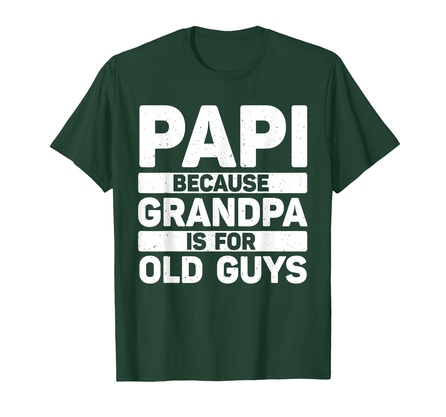 Papi Design For Grandpa From Grandkids Father's Day Papi T-Shirt