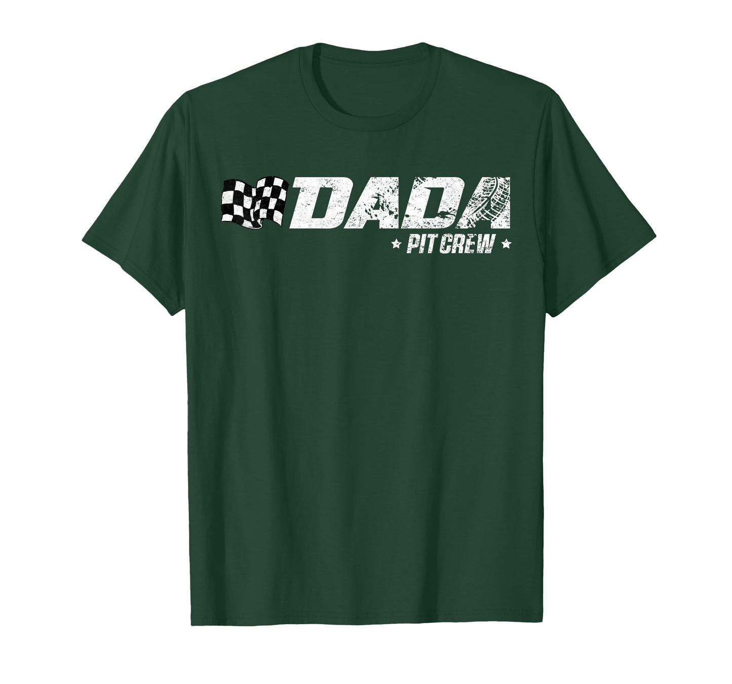 Dada Pit Crew Race Car Birthday Family Racing T-Shirt