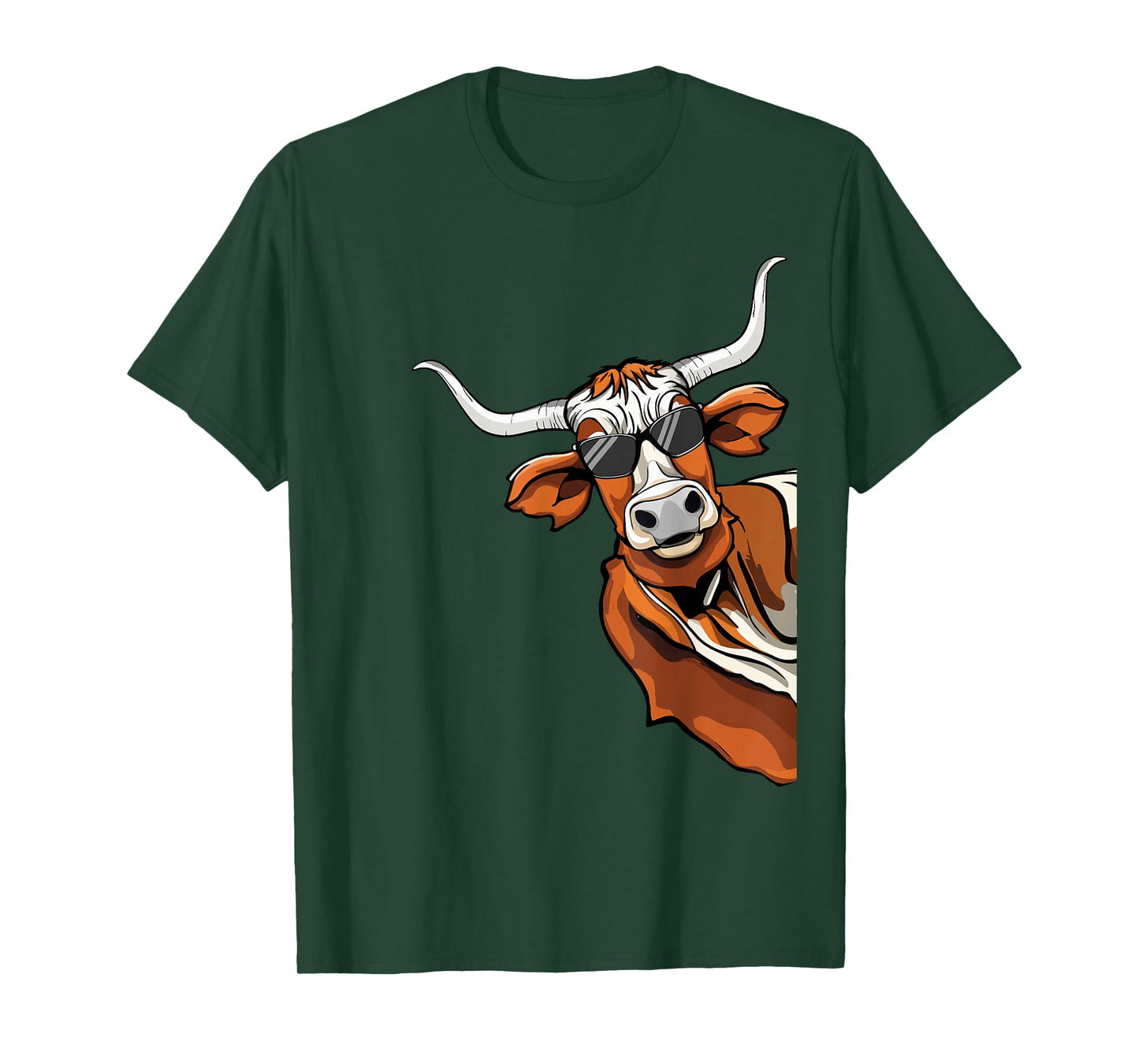 Longhorn Cow Lover Cool Cow Kids Longhorn Cow T-Shirt