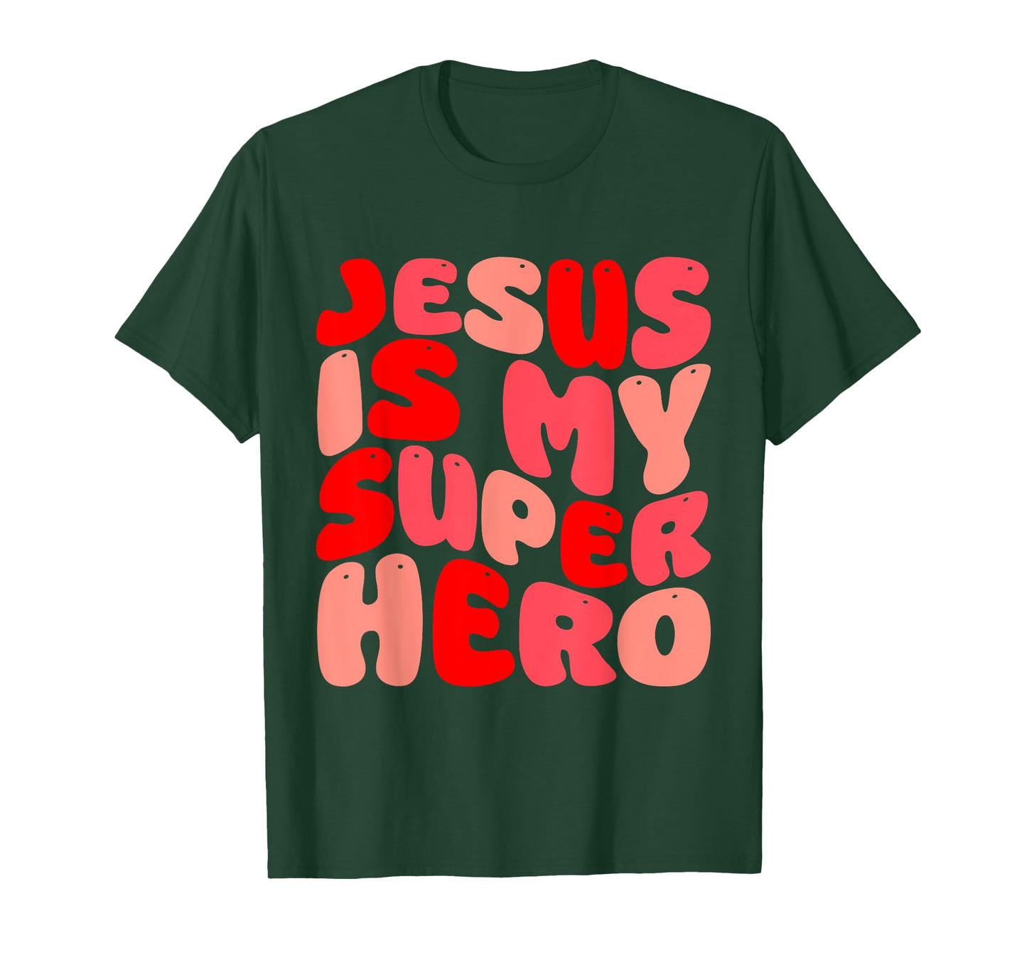 Jesus Is My Superhero Christian Religious T-Shirt