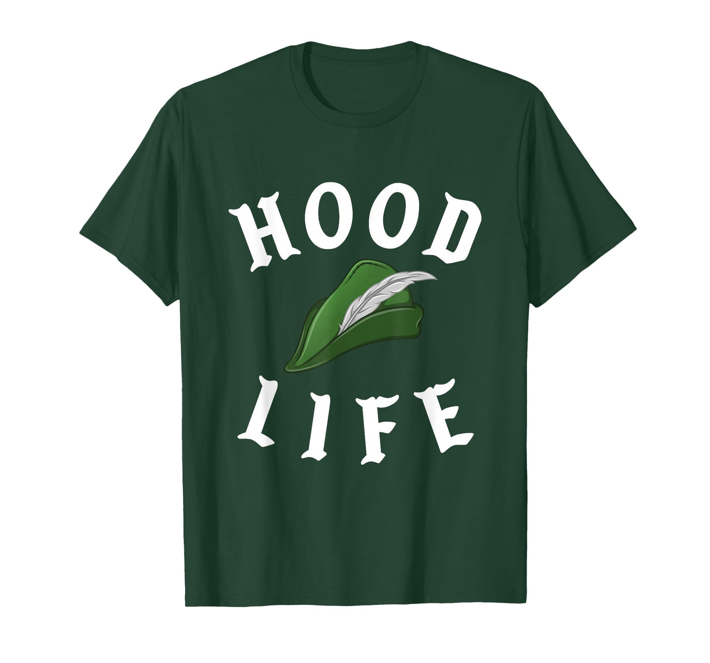 Parody Robin Hood Life Cool Gangster Nerd Funny Book Reading T-Shirt