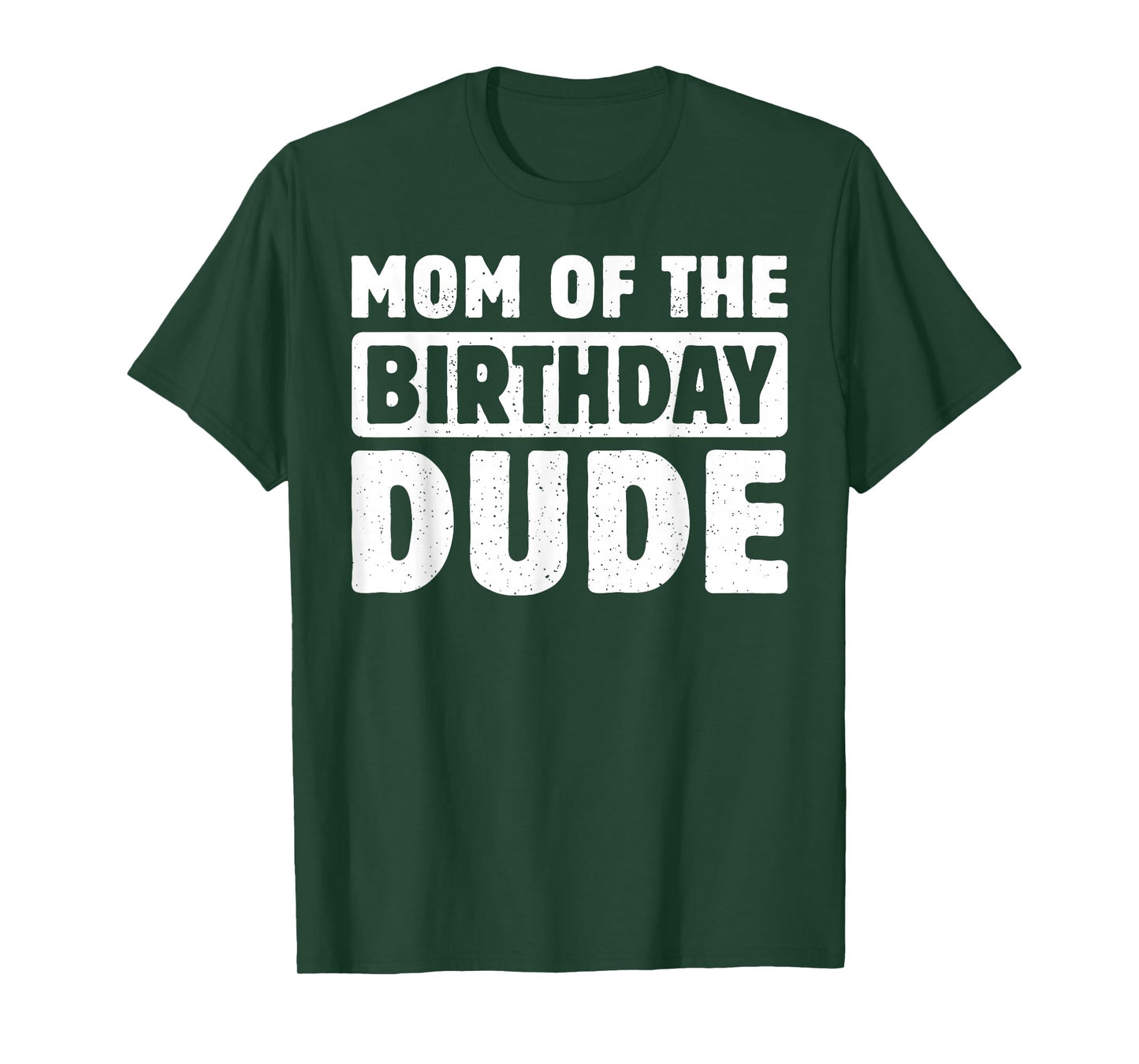 Mom Of The Birthday Dude Mommy Of The Bday Boy Bruh Party T-Shirt