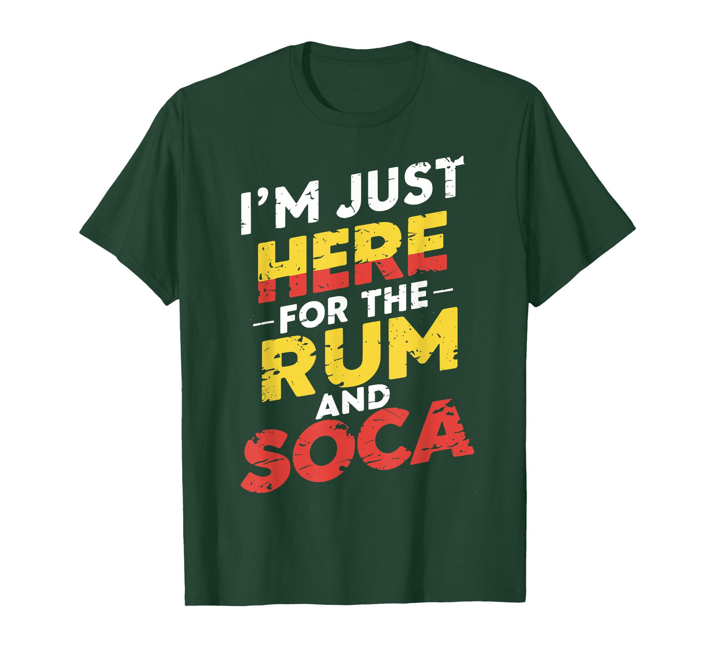 I'm Just Here For Rum And Soca Carnival Bacchanal Fete Women T-Shirt