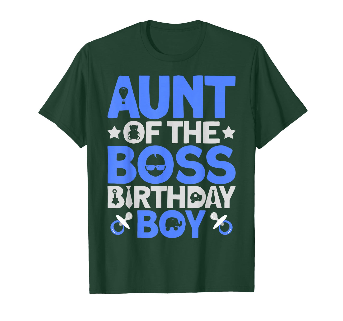 Aunt Of The Boss Birthday Party Outfit Like A Boss Aunt T-Shirt