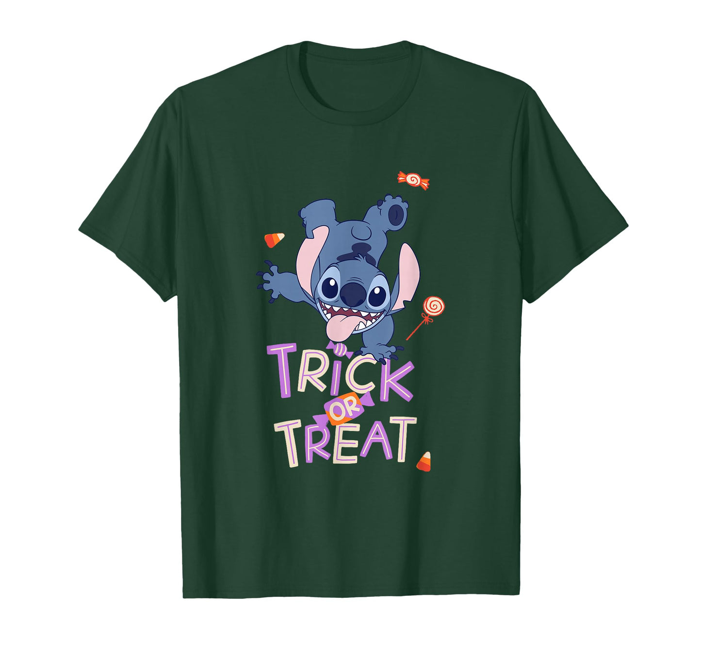Disney Lilo & Stitch Halloween Trick or Treat T-Shirt