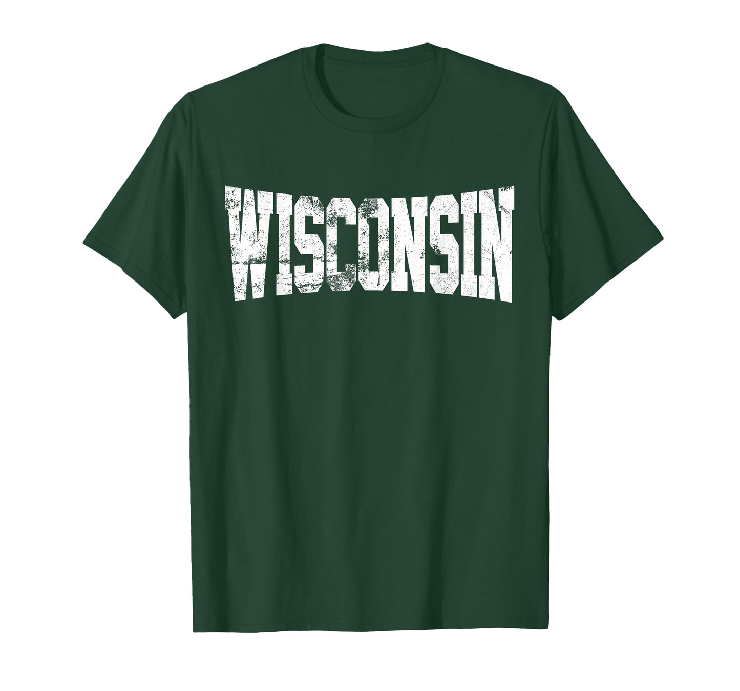 Vintage Wisconsin Mens Wisconsin Womens Red Retro Wisconsin T-Shirt