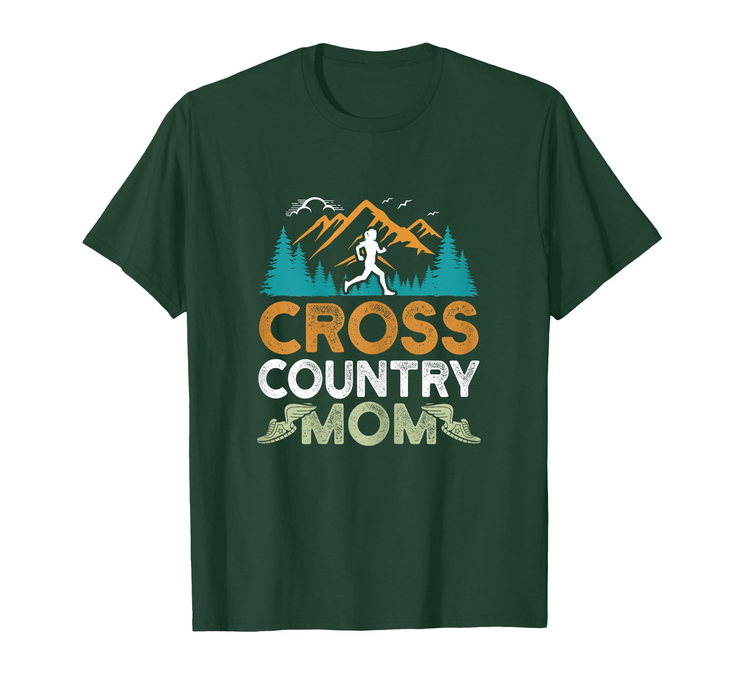 XC Runner Mom Mother's Day Cross Country Mom T-Shirt