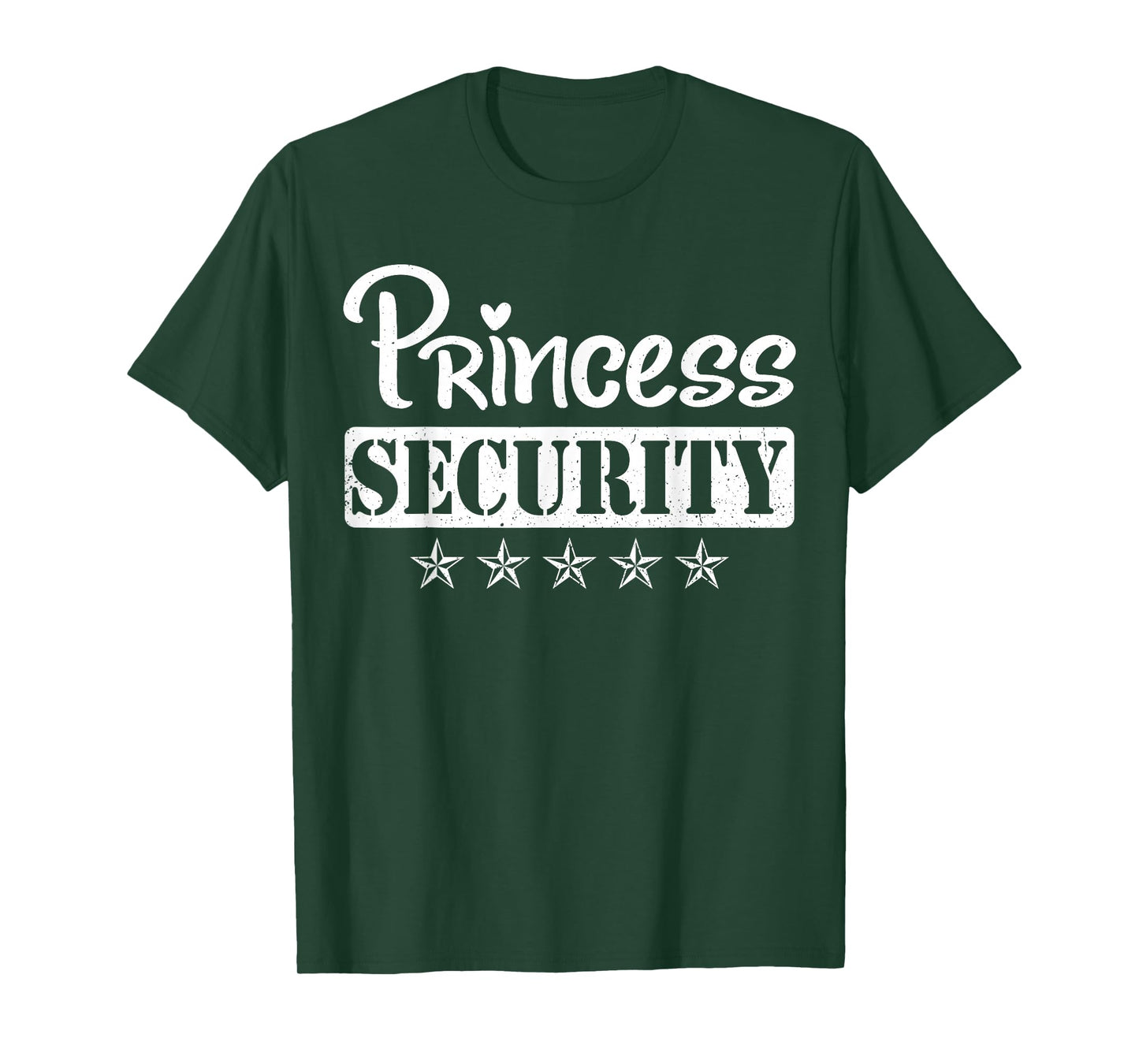 Princess Security Protection Birthday family Men Brother T-Shirt
