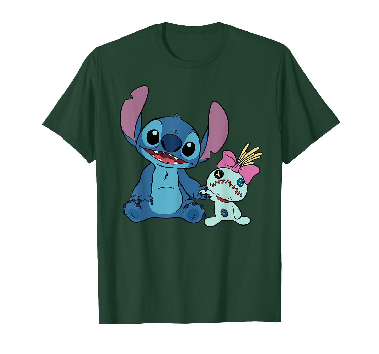 Disney Lilo & Stitch Stitch and Scrump Best Friends 2-Sided T-Shirt