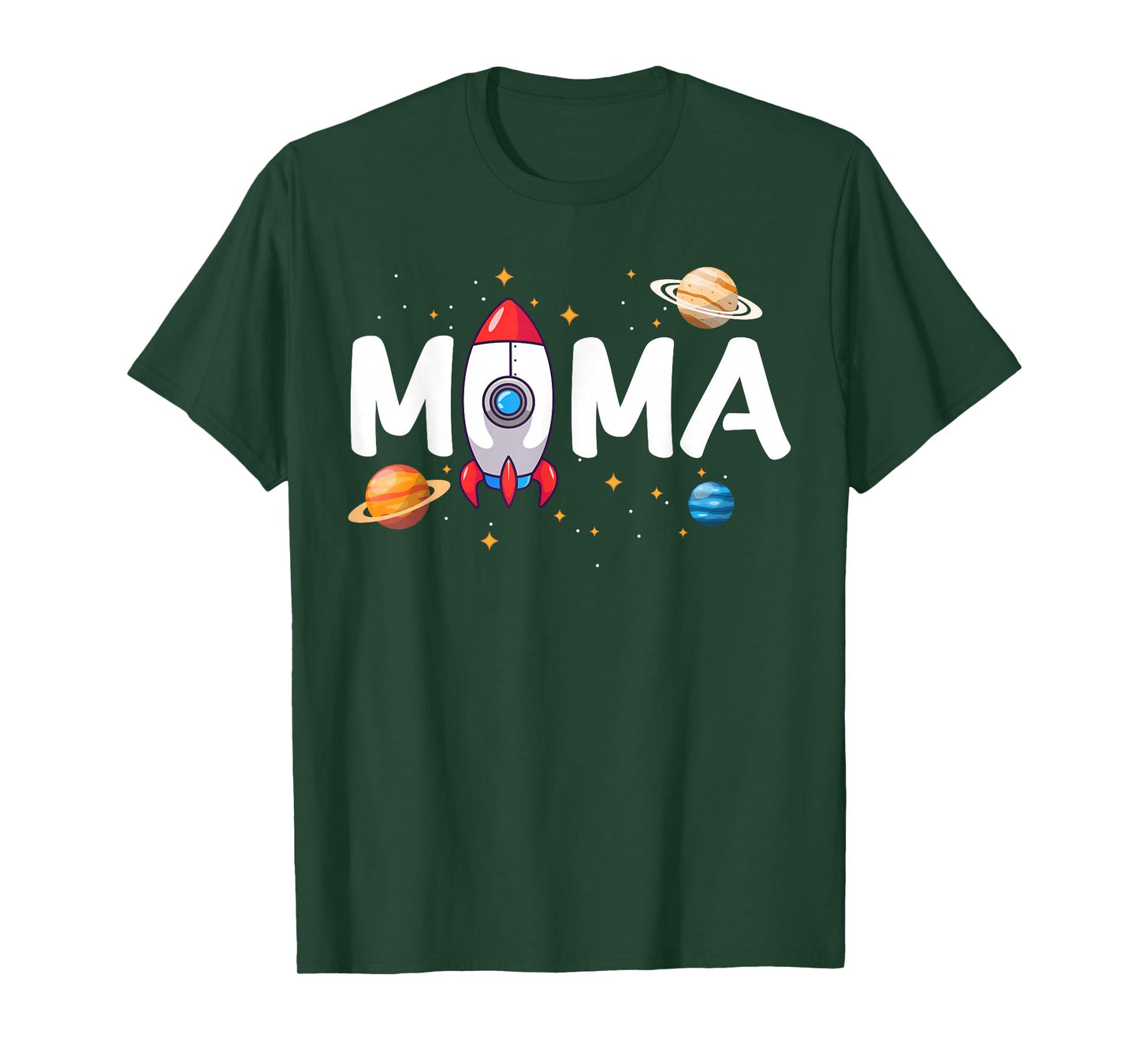 Mama of The Birthday Boy Space Astronaut 1st Birthday Family T-Shirt