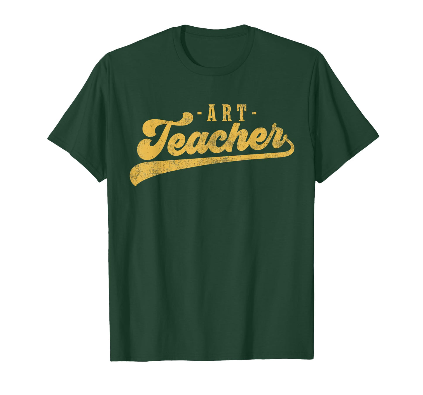 Art Teacher Men Women Cute Vintage Graphic Art Teacher T-Shirt